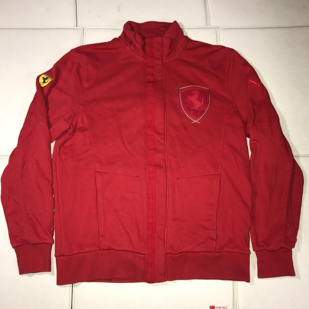 Puma X Ferrari Jacket zip up men’s Medium